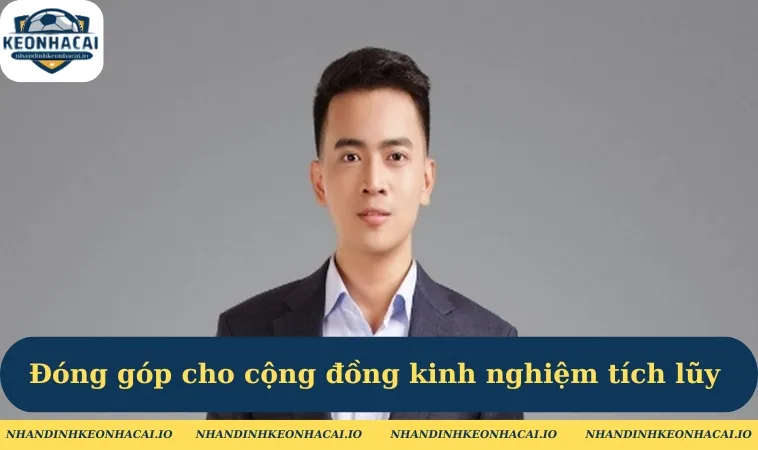 CEO đã đóng góp cho cộng đồng những kinh nghiệm tích lũy được