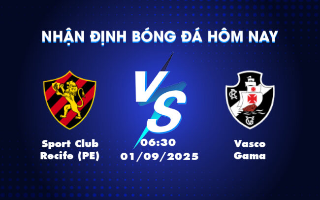 Nhận định soi kèo Sport Club Recife PE vs Vasco Gama Cân tài cân sức khó phân định thắng bại 1