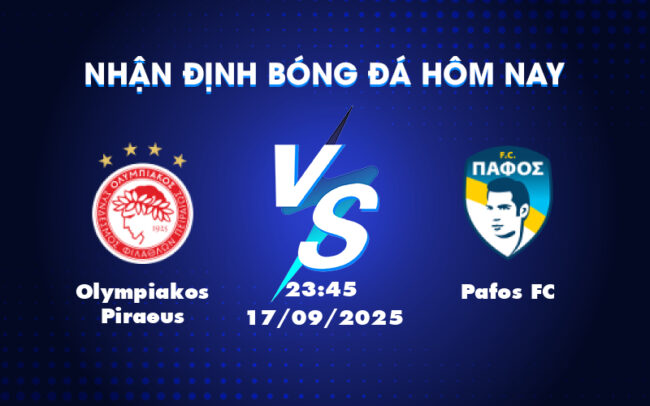 Nhận định soi kèo Olympiakos Piraeus vs Pafos FC Đẳng cấp lên tiếng 4