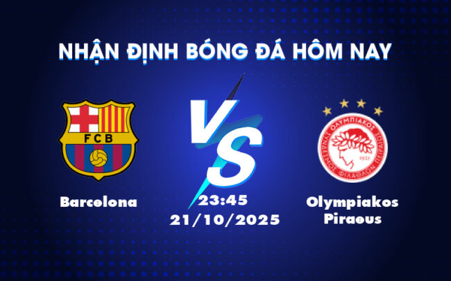 Barcelona vs Olympiakos Piraeus Cuộc so tài chênh lệch tại C1 3