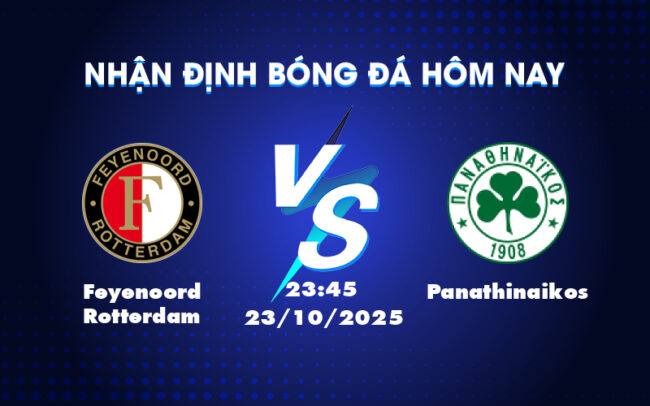 Nhận định soi kèo Feyenoord Rotterdam vs Panathinaikos Lợi thế nghiêng về đội chủ nhà 4