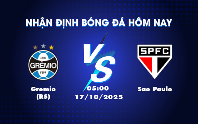 Nhận định bóng đá Gremio RS vs Sao Paulo Cân tài cân sức tại VĐQG Brazil 6