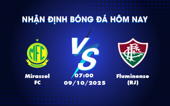 Mirassol FC vs Fluminense RJ Cuộc đọ sức đầy hấp dẫn tại VĐQG Brazil 3