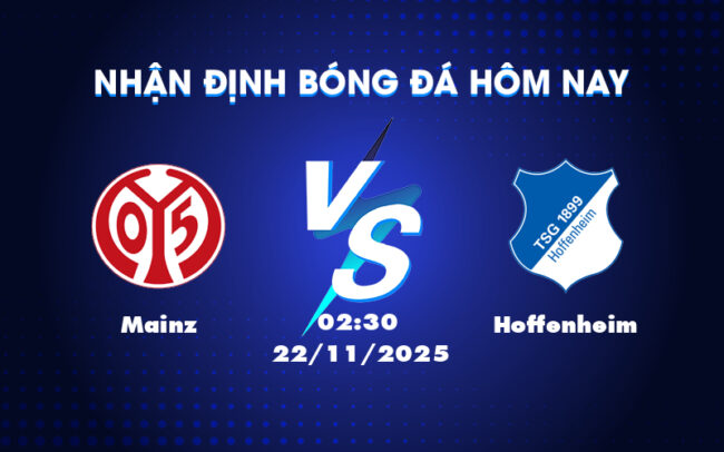 Nhận định soi kèo trận Mainz vs Hoffenheim Cuộc đối đầu đầy thách thức tại Bundesliga 6