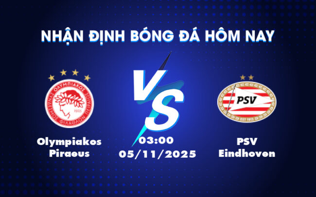 Soi kèo Olympiakos Piraeus vs PSV Eindhoven Cuộc chiến đỉnh cao tại C1 1