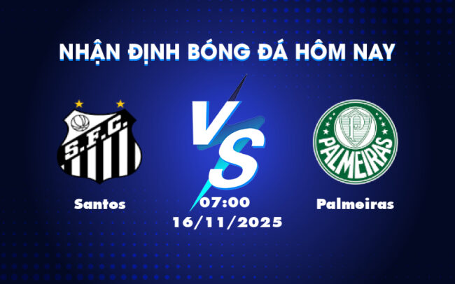 Nhận định soi kèo trận Santos vs Palmeiras Cuộc đối đầu không cân sức 2