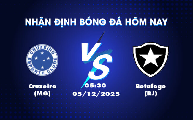 Nhận định soi kèo Cruzeiro MG vs Botafogo RJ 05/12 Cuộc đối đầu gay cấn tại VĐQG Brazil 6