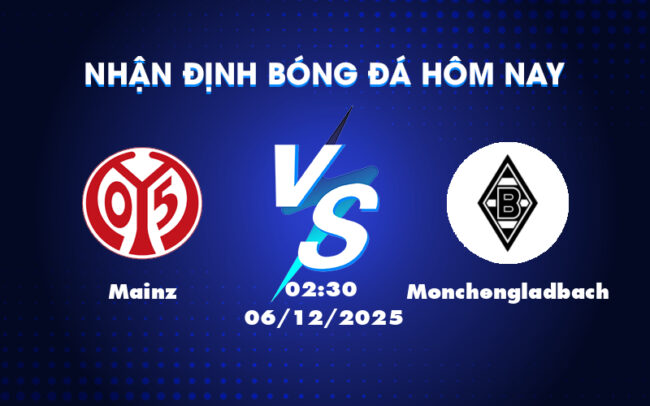 Nhận định Mainz vs Monchengladbach Cuộc chiến đầy thách thức tại Bundesliga 1